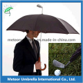 Fancy Automatic Open Play Golf Ball Arm Head parapluie pour la pluie et les sports